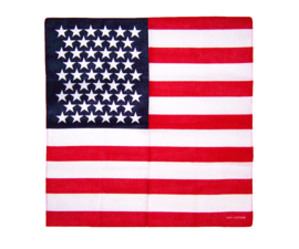 BANDANA AMERIKA 55x55 cm vlag van de Verenigde Staten