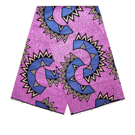 293 Afrikaanse stof | African Wax Print - Ankara fabric - 100% cotton | prijs / yard