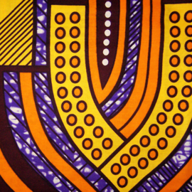 299 Afrikaanse stof | African Wax Print - Ankara fabric - 100% cotton | prijs / yard