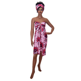 Afrikaanse sarong / African body wrap WASEME | strand cover-up