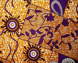 Hoofddoek AJANI | afrikaans sjaaltje | katoen 114 x 27 cm