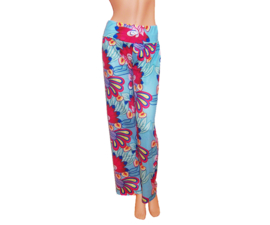 Palazzo pants LICHTBLAUW-PINK | hippie bohemian style maat 40