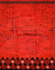 282 Afrikaanse stof | African Fanga Super-Wax Print | Polycotton | prijs / yard