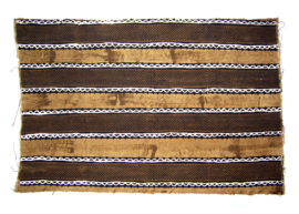 Bogolan mud cloth uit Mali - Afrikaanse modderdoek Bambara - pattern 110x160 cm