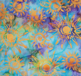 BANDANA BATIK #21 exotische hoofddoek / zakdoek 100% katoen