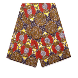 404 Afrikaanse stof | African Wax Print - Ankara fabric - soft cotton | prijs / yard