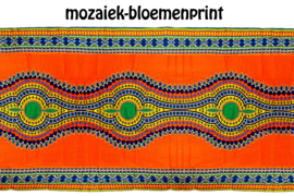 African Gypsy wikkelrok ORANJE | lange rok | maat M-XXXL