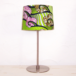 Afrikaanse tafellamp RITA | Vlisco Super Wax | schemerlamp | 40 cm