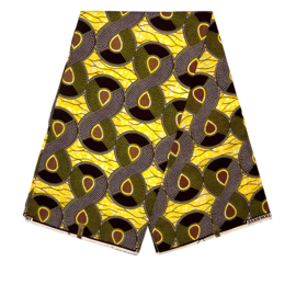 459 Afrikaanse stof | African Wax Print - premium soft cotton | per yard