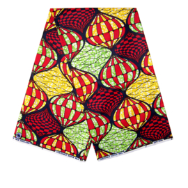 301 Afrikaanse stof | African Super-Wax Print - Ankara fabric - 100% cotton extra soft | prijs / yard