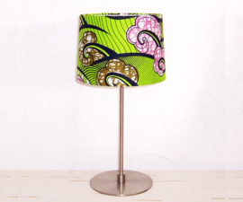 Afrikaanse tafellamp RITA | Vlisco Super Wax | schemerlamp | 40 cm