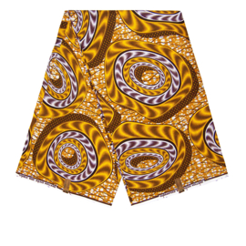 200 Afrikaanse stof | African Wax Print - 100% cotton | prijs / yard