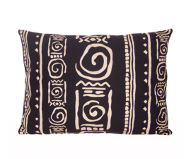 SAMARA afrikaans sierkussen african printed cotton 52 x 36 cm