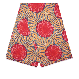 269 Afrikaanse stof | African Wax Print - Ankara fabric - 100% cotton | prijs / yard