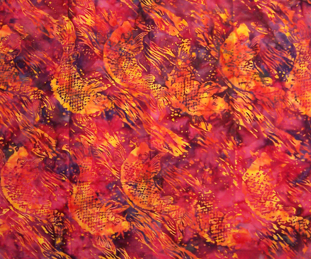 F2 - BATIK quiltstof | batikstof lapje van 50 x 55 cm | 1 Fat Quarter