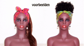 BANDANA #K1 exotische hoofddoek / zakdoek 100% katoen