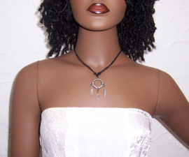 DREAMCATCHER ketting met metalen hanger #2 - Indian Spirit