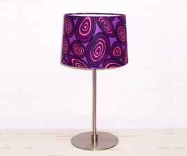 Afrikaanse tafellamp PURPLE STONES | schemerlamp | 40 cm