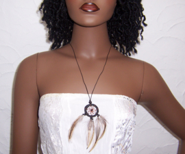 DREAMCATCHER ketting donkerbruin | Vintage - Bohemian