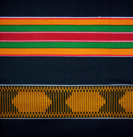 346 Afrikaanse stof | Kente Ghana - African Wax Print - Polycotton