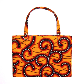 ZEZI cadeautasje van afrikaanse wax print | gift bag voor sieradendoosjes / A6 envelop