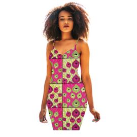 155 Afrikaanse stof | African Wax Print - 100% cotton | prijs / yard