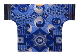 Afrikaans dashiki shirt DEMBE | african wax print | maat 4XL/5XL