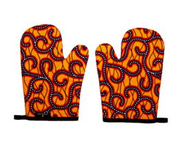 Afrikaanse ovenwanten met gewatteerde voering | vanaf € 19,95
