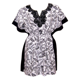 Afrikaanse dashiki jurk GRACE | kaftan-jurkje met elastische taille | african Wax Print