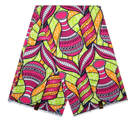 237 Afrikaanse stof | African Ankara Super-Wax Print 100% cotton extra soft | prijs / yard