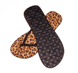 Flip flops LEOPARD print | exotische slippers | maat 37 en 38