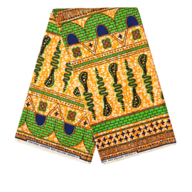 140 Afrikaanse stof | African Ankara Wax Print 100% cotton  | prijs / yard