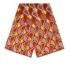 231 Afrikaanse stof | African Wax Print - Ankara fabric - 100% cotton | prijs / yard