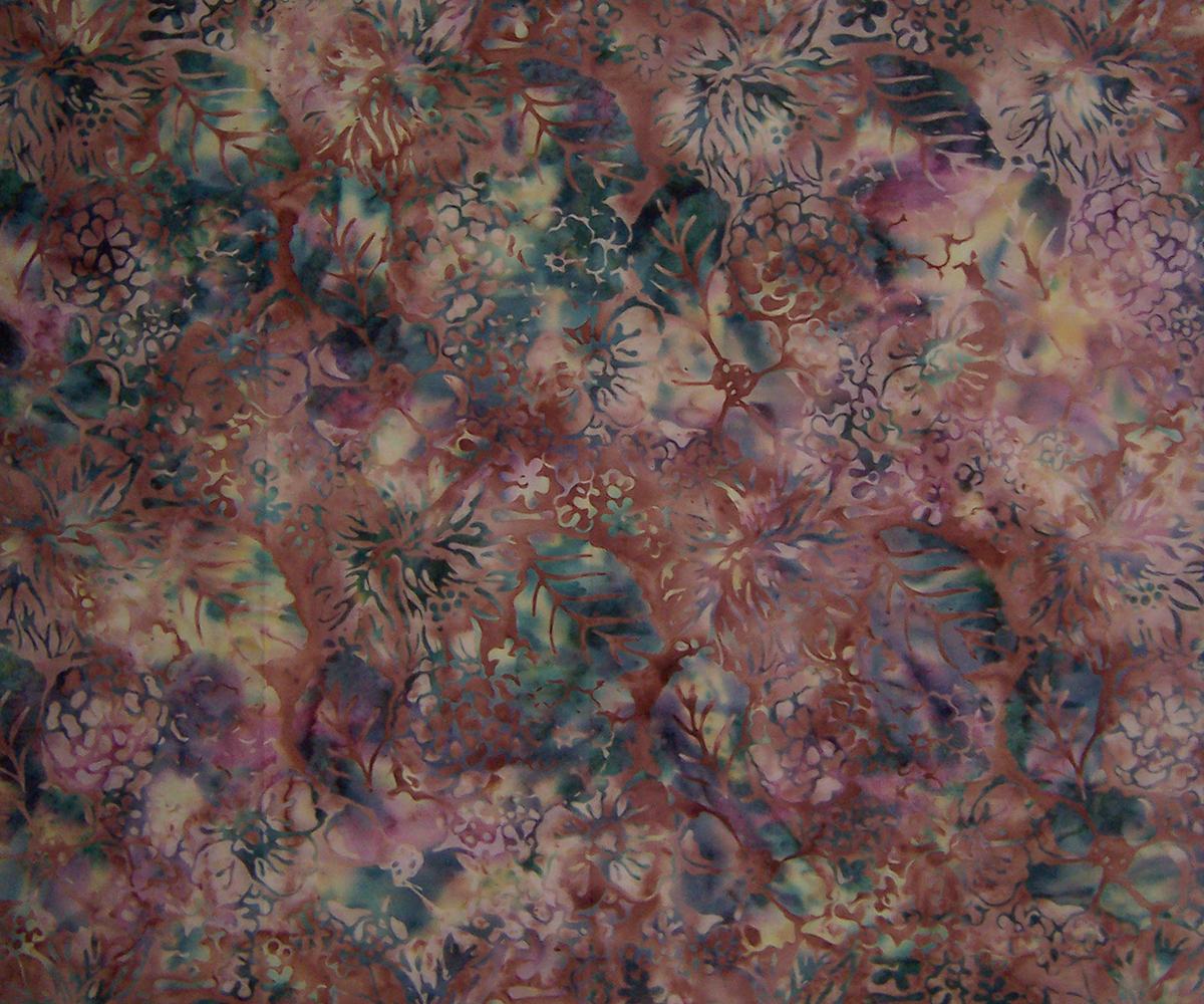 B14 - BATIK quiltstof | batikstof lapje van 50 x 55 cm | 1 Fat Quarter