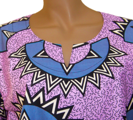 Afrikaans dashiki shirt ZAHARA | Ankara african wax print | unisex