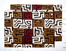 Afrikaanse PLACEMATS Kuba | set van 2 | african wax print  | 32,5 x 45 cm | 100% katoen Ankara stof