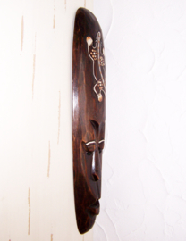 Afrikaans masker 50 cm | houten masker (#B)