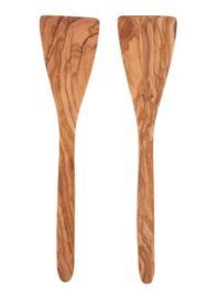 OLIJFHOUTEN SPATELS | spatelset 3-delig | 20-25-30 cm recht | Bowls and Dishes
