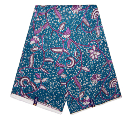 355 Afrikaanse stof | African Wax Print - Ankara fabric - 100% cotton | prijs / yard