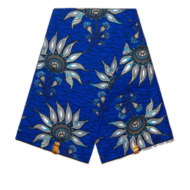 389 Afrikaanse stof | African Wax Print - 100% cotton | prijs / yard