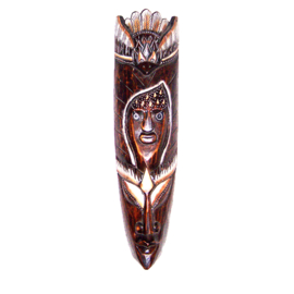 Afrikaans masker 50 cm | houten masker (#E)