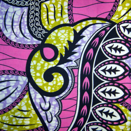 275 Afrikaanse stof | African Super-Wax Print - 100% cotton extra soft