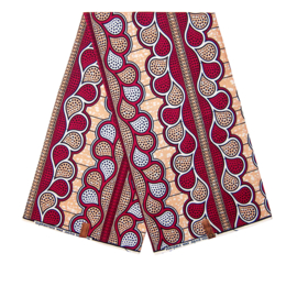 279 Afrikaanse stof | African Wax Print - Ankara fabric - 100% premium soft cotton | prijs / yard