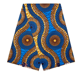 309 Afrikaanse stof | African  Wax Print Ankara fabric 100% cotton  | prijs / yard