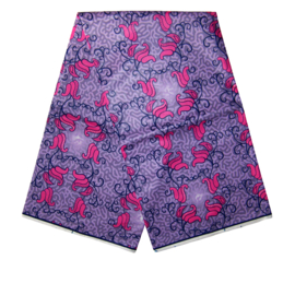 276 Afrikaanse stof | African Wax Print - Ankara fabric - 100% cotton | prijs / yard