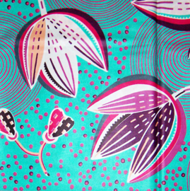 319 VLISCO Wax Hollandais Java stof | 100% cotton | prijs / yard