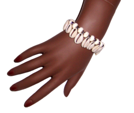 COWRIE armband | schelpen en kralen | Boho Chic - Ibiza style