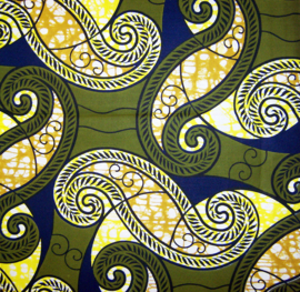324 VLISCO *Super-Wax* Premium Cotton | Veritable Wax Hollandais stof | prijs / yard
