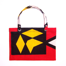 SAMAKAKA cadeautasje van afrikaanse wax print | gift bag voor A6 envelop / sieradendoosjes