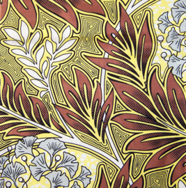 244 Afrikaanse stof | African Wax Print - 100% cotton | prijs / yard